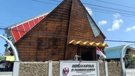 Gereja Unik Berbentuk Kapal di Pacitan, Stasi Santo Fransiskus Xaverius Jadi Daya Tarik Wisata Religi