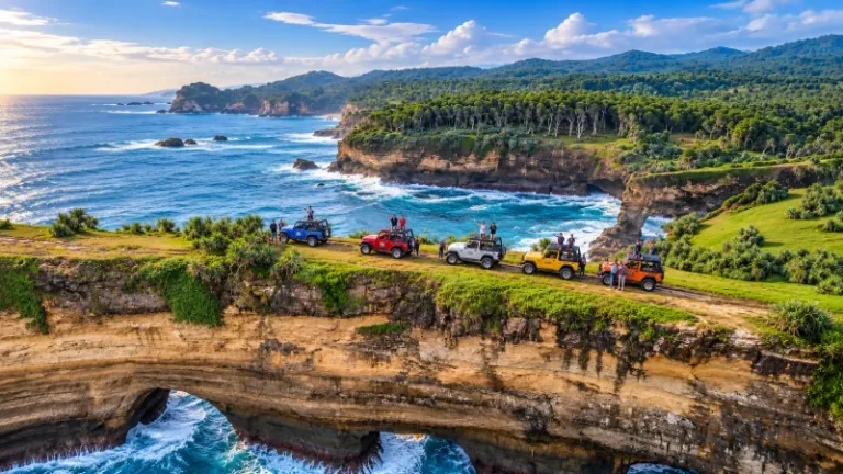 Pantai Karang Bolong Pacitan
